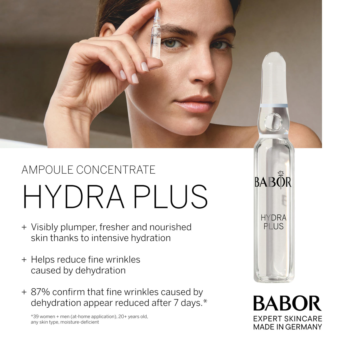 Multi-Vitamin & Hydra Plus Ampoule Serum Concentrate Bundle by BABOR – Commercial Grade