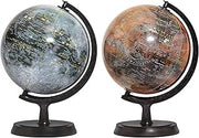 Explorer Gray Moon/Red Mars 2 Globe Set, 24cm/9.5" Lunar & Mars Globes