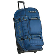 RIG 9800 Wheeled Gear Bag Blue/Gray by OGIO – 34 x 16.5 x 15.25 inches, 123 liters, Nylon, Blue/Gray, Model 801000.06