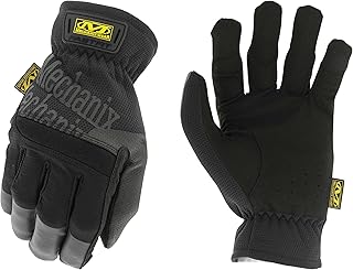 Mechanix Wear FastFit Work Glove with Elastic Cuff for Secure Fit, Performance Gloves for Multi-purpose Use