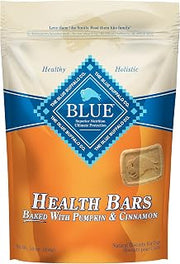 Blue Buffalo Health Bars Pumpkin & Cinnamon Dog Biscuits, 16 oz, 4 ct