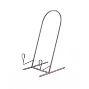 Kalalou H0670 Iron Plate Stand, 6" Wide, Black, 4/Case - Default Title