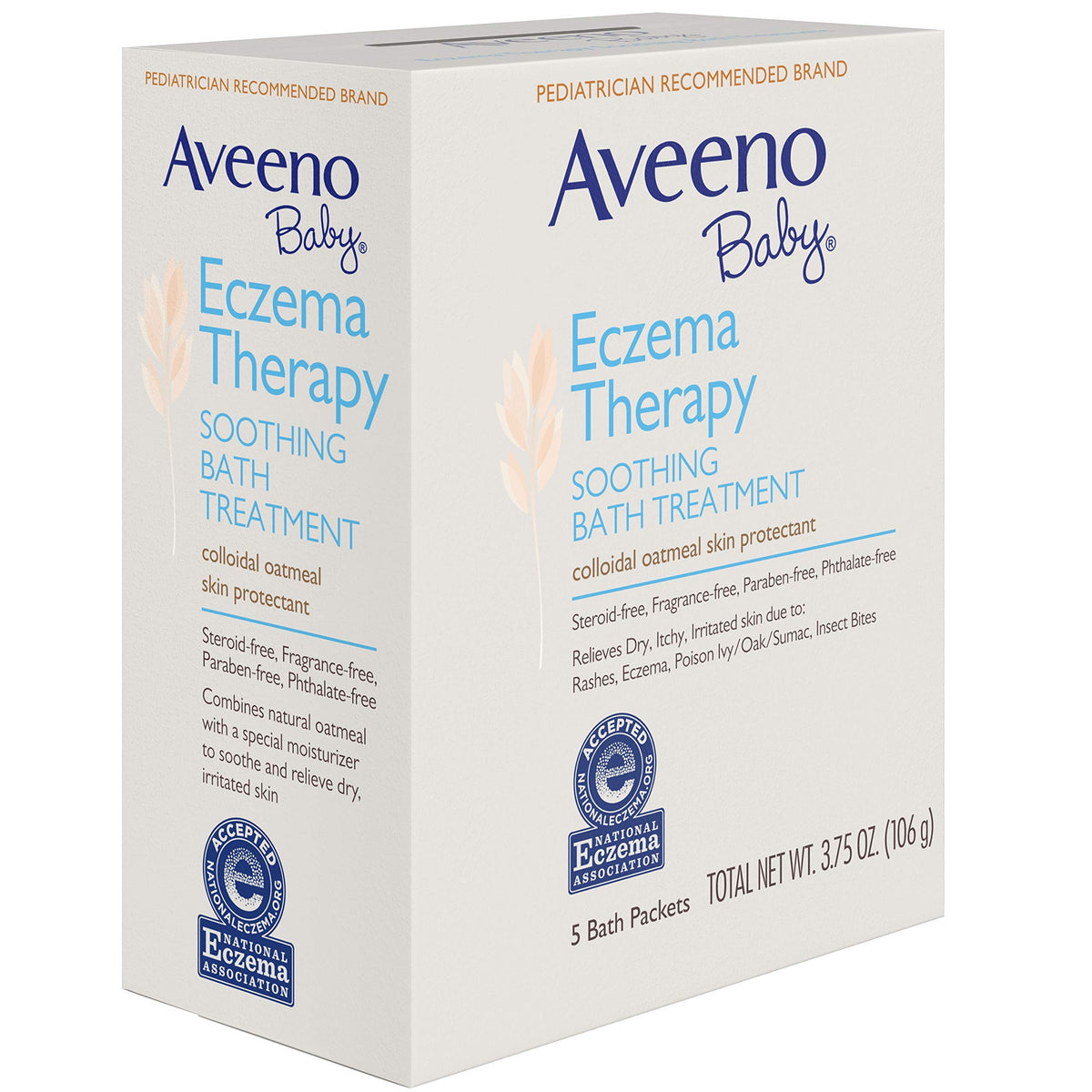 Aveeno Baby Eczema Therapy Soothing Bath Treatment for Relief of Dry by Johnson & Johnson – Pack of 12