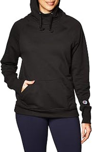 Champion womens Powerblend Fleece Hoodie, Graphic
