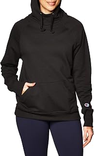 Champion womens Powerblend Fleece Hoodie, Graphic