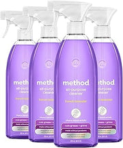 Method All-Purpose Cleaner Spray, French Lavender, 28 fl oz, 4 pack