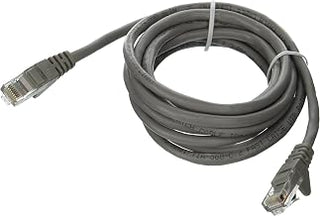 Belkin Cat5e Snagless Ethernet Patch Cable, RJ45, 7ft, Gray | internet cable, LAN cord, wired network cable, router to modem, fast ethernet, 1Gbps, patch panel, structured cabling