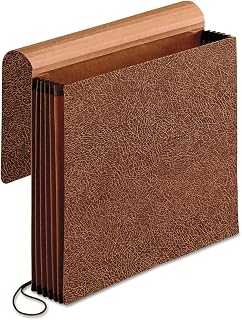 Pendaflex 60545 Premium Reinforced Expanding Wallet, 1 Pocket, Letter, Brown