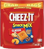 Cheez-It Grab Bag Reclosable Classic Snack Mix by Sunshine – 0.75 Ounce (Pack of 8), Pack of 8, Model DOT646649