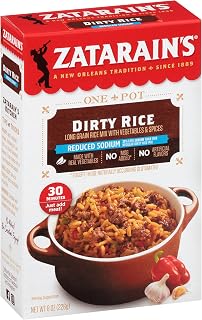 Zatarain's Reduced Sodium Dirty Rice, 8 oz