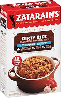 Zatarain's Reduced Sodium Dirty Rice, 8 oz (Pack of 8)