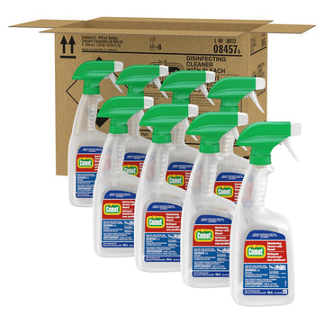 Comet Disinfecting Cleaner w/Bleach, Bulk Sanitizing Spray (32 oz, 8 pack)