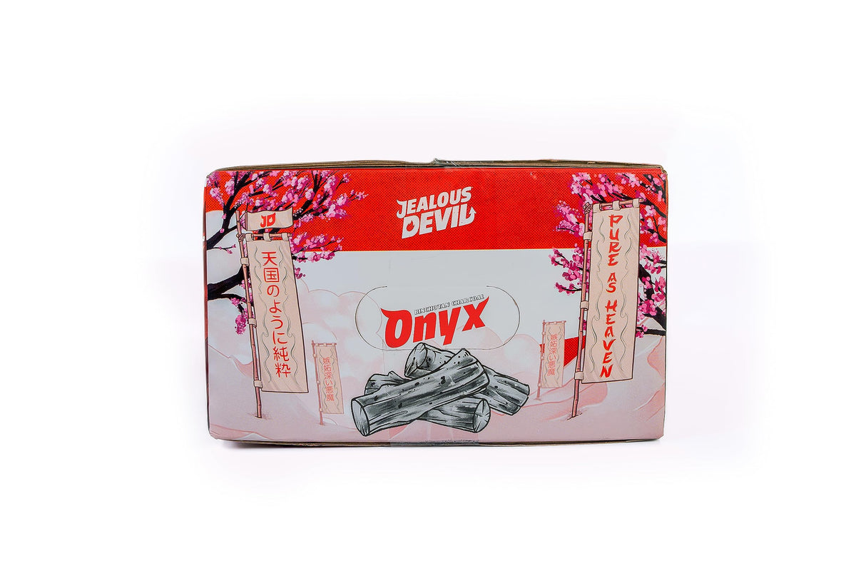 Onyx Binchotan Charcoal by Jealous Devil – 20 lb, Wood, Black, Model JDONYX20BOX