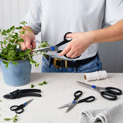 5-pc Household Scissor Set by HENCKELS – 4-inch to 8-inch (set of 5), Stainless steel; polypropylene handle, Black/Stainless Steel, Model Hen-9082