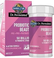 Garden of Life Dr. Formulated Beauty Probiotics with Biotin, 50B CFU, 60ct