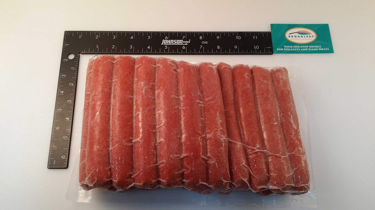 Kobe Wagyu Beef Hot Dogs - Gourmet All-Natural by Broadleaf – 5 Pound (Pack of 2), No Color, Pack of 2, Model Beef, American Kobe, Hot Dog, 5:1, Avg 2