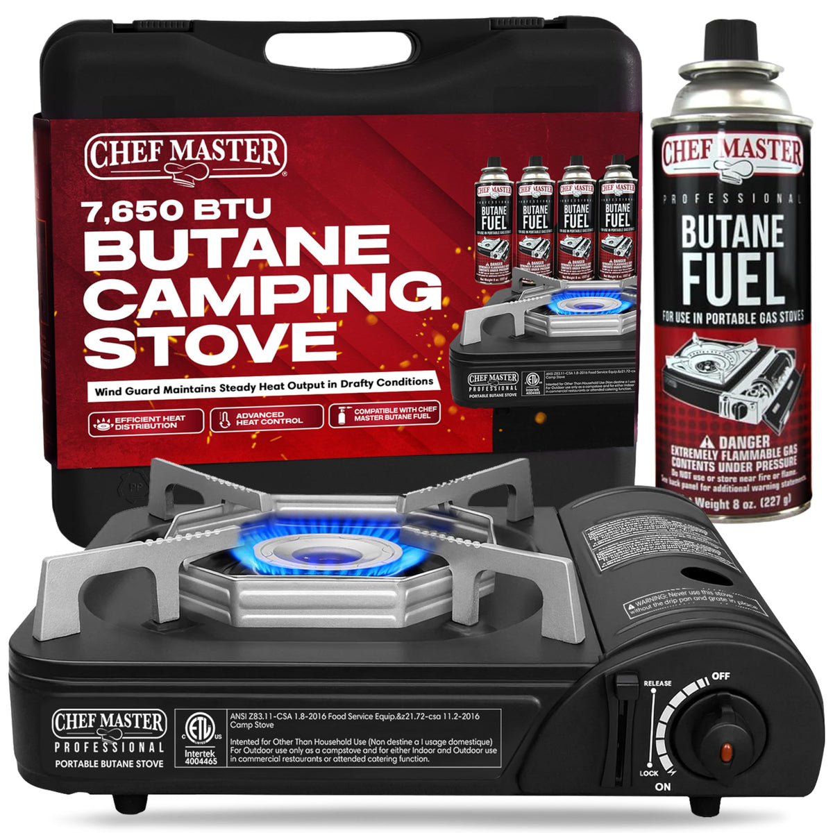 Chef Master Stove Only / Black / 1 Camping Stoves