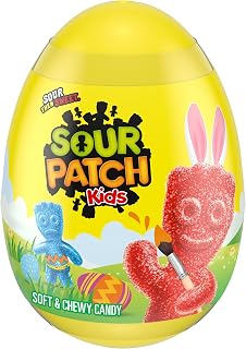 Sour Patch Kids Soft & Chewy Easter Candy, 0.88 oz Easter Egg