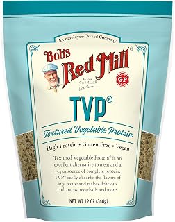 Textured Vegetable Protein by Bob's Red Mill – 10 Ounce (Pack of 4), Pack of 4, Model 1545C104