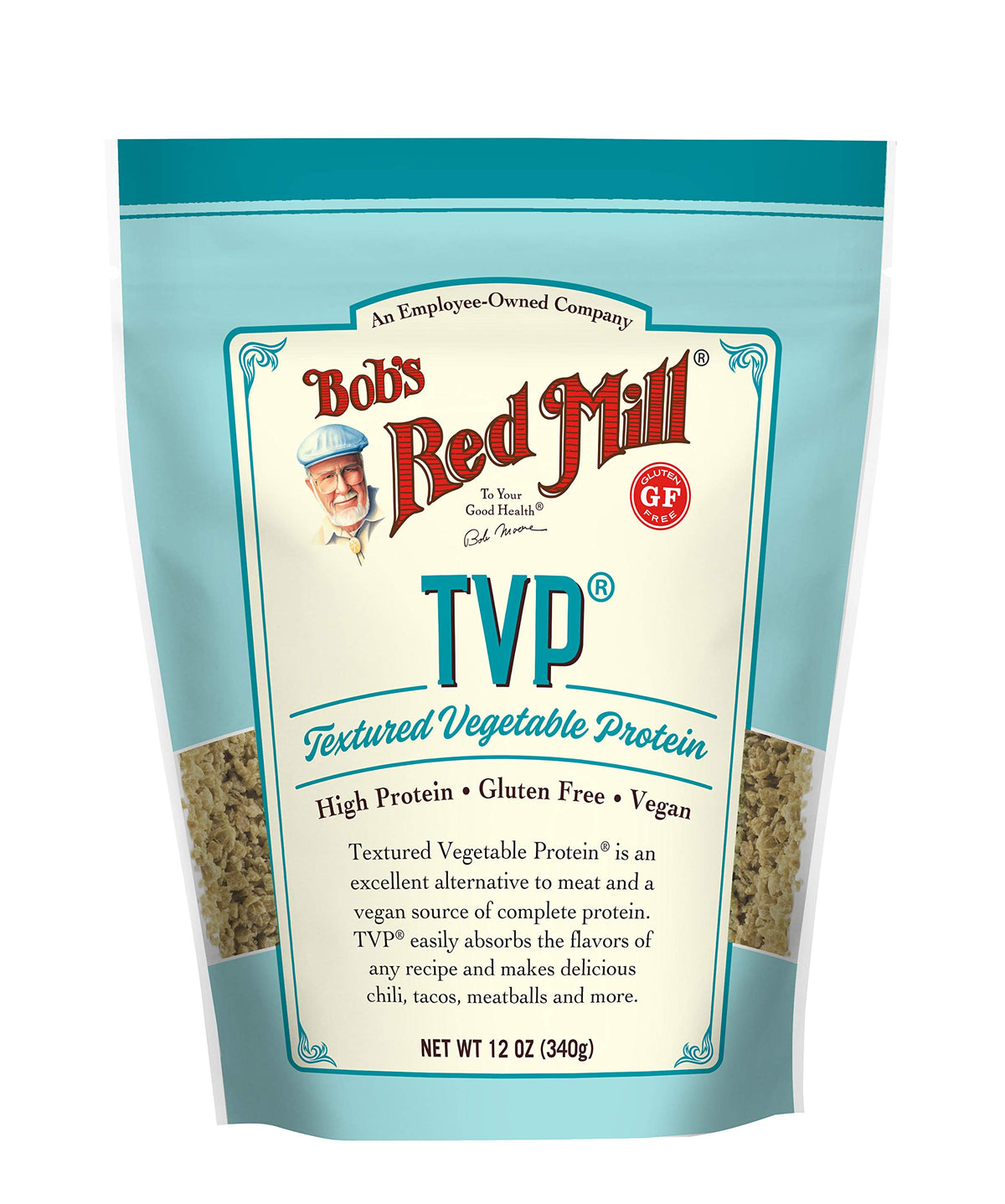 Textured Vegetable Protein by Bob's Red Mill – 10 Ounce (Pack of 4), Pack of 4, Model 1545C104