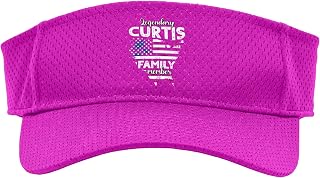 Surname Curtis US Flag Curtis Last Name Curtis Sport Sun Visor