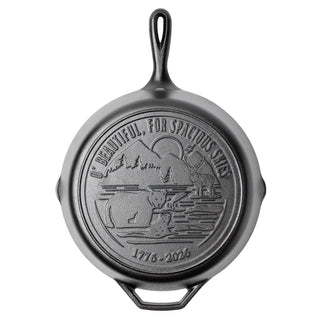 Pre-Seasoned Cast Iron Skillet by Lodge – 12 Inch, 3.0 quarts, Cast Iron, Black, Model L10SKA250