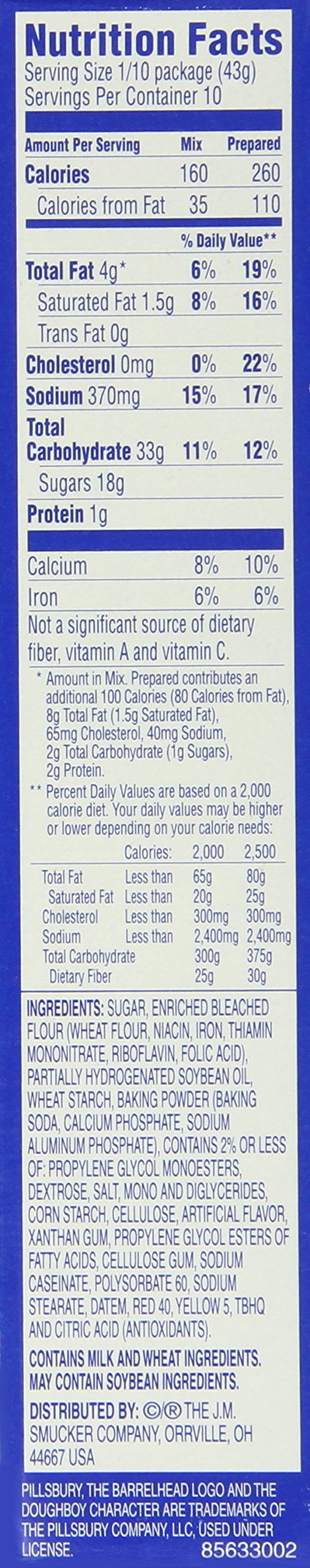 Cake Mix by Pillsbury – 15.25 Ounce (Pack of 1), Model 5150060541