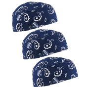 Ergodyne Navy Western-3pk / 3-pk / 1 Hard Hat Accessories