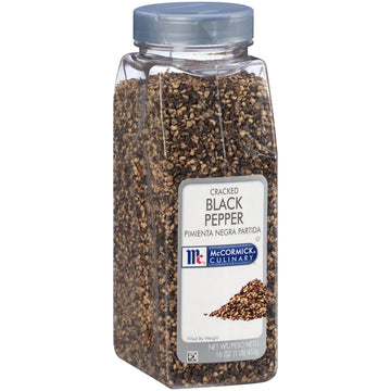 Cracked Black Pepper by McCormick Culinary – 16 Ounce (Pack of 1), Model 052100324777