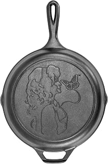 Lodge Dolly Parton Pre-Seasoned Cast Iron Skillet, 10.25 Inches