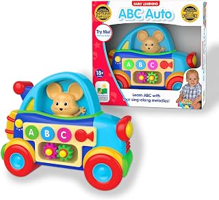 The Learning Journey Early Learning Vehicles - ABC Auto - Sing-Along Electronic Educational Toddler Toy that Teaches ABCs - Toys & Gifts for Boys & Girls Ages 18+ Months