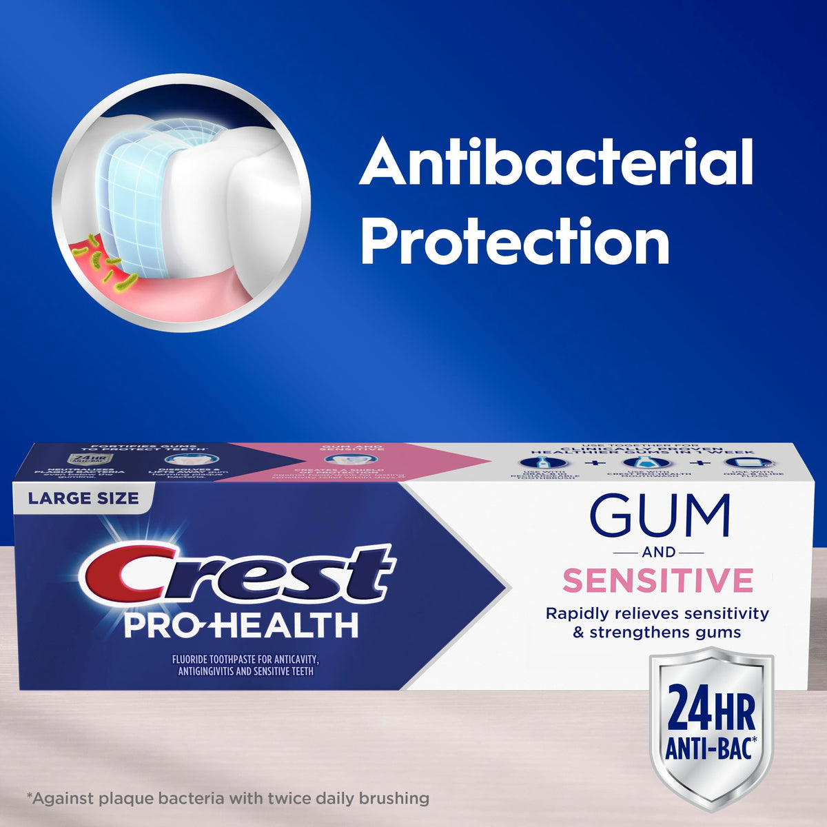 Crest 4.8 Ounce (Pack of 3) / White / 3 Toothpaste