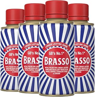 Brasso 175 Liquid 175 ml Brass Metal Polish (Pack of 4)