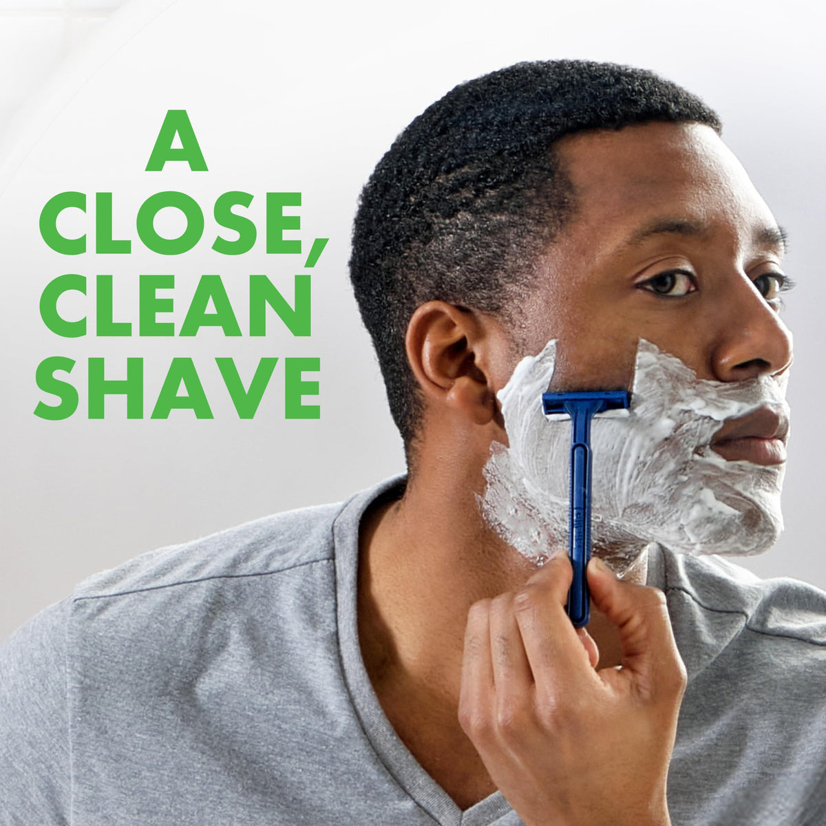 Sensor2 Pivoting Head Men's Disposable Razors by Gillette – 25 Count (Pack of 1), Chromium, Blue, Model 7235696