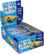 Nutrigrain Blueberry Bars 3 Case 16 Count