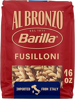 Al Bronzo Barilla Fusilloni Pasta, Imported from Italy, 16oz