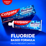 MaxFresh Fluoride Toothpaste by Colgate – 1 Ounce (Pack of 24), Pack of 24, Model 4341511177
