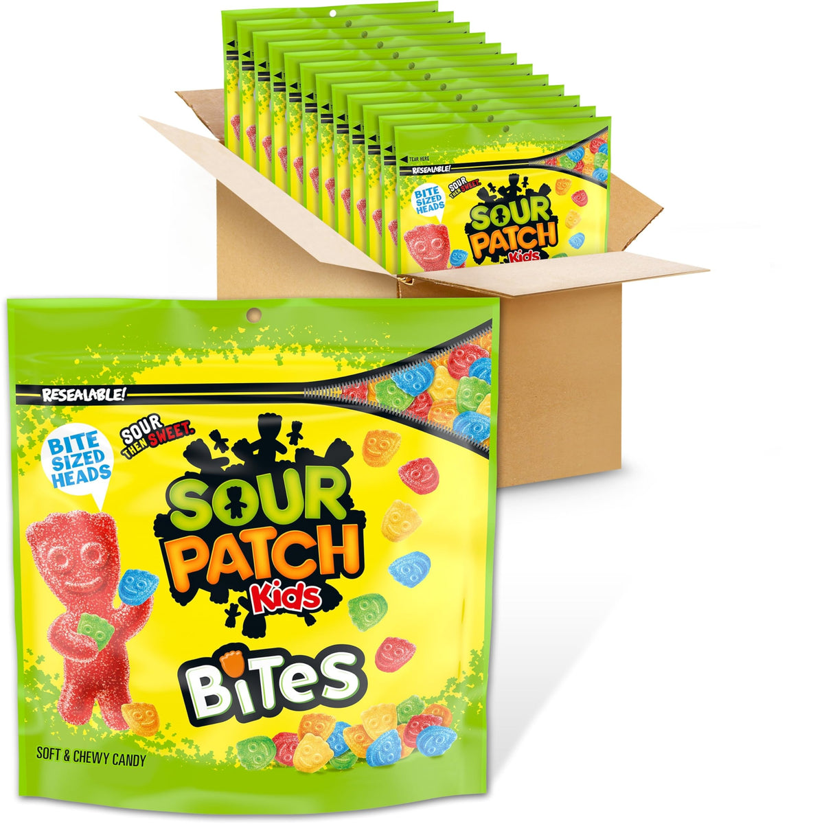 Sour Patch Kids Original / 12 Ounce (Pack of 12) / Assorted Gummy Candy
