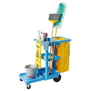 Rubbermaid FG618300 Vinyl Replacement Bag with Zipper for Cleaning Cart – 17.25" Length, 10.50" Width, 30.50" Height, Yellow