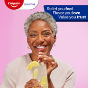 Whitening Sensitive Toothpaste Gel by Colgate – 3 Count (Pack of 1), Whitening