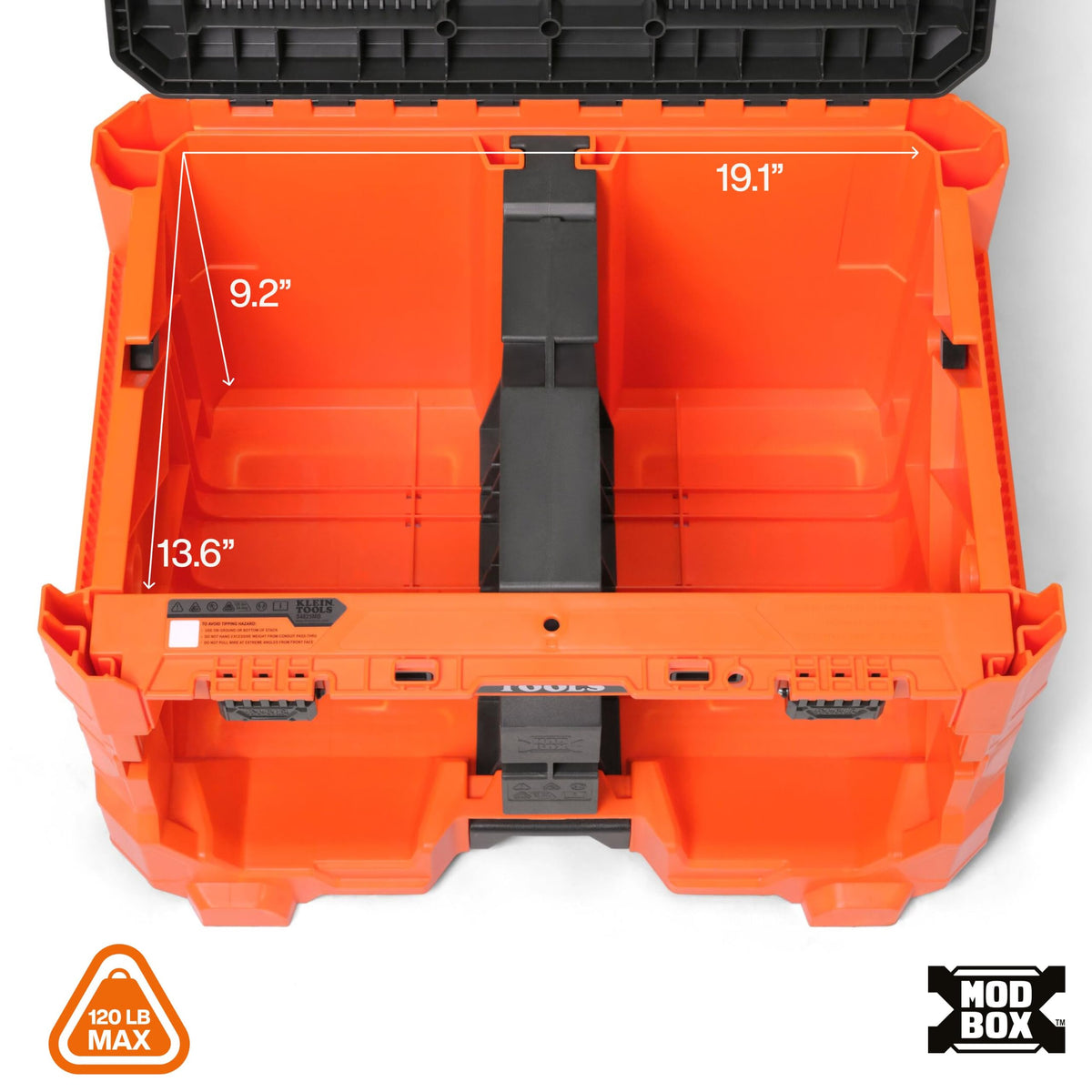 KLEIN TOOLS Wire Spool Dispenser / Orange / 120.0 pounds Tool Bags
