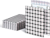 Quality Park Bubble Mailers, 8.5 x 11, Shipping Envelopes, Water Resistant Poly Padded Envelopes, Plaid, 25 Pack (QUA85872)