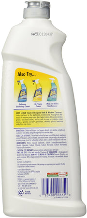 Cleanser, Lemon, 24 oz-2 pk by Soft Scrub – 24 Ounce (Pack of 2), 24 Ounce, Pack of 2, Model ADC-096B