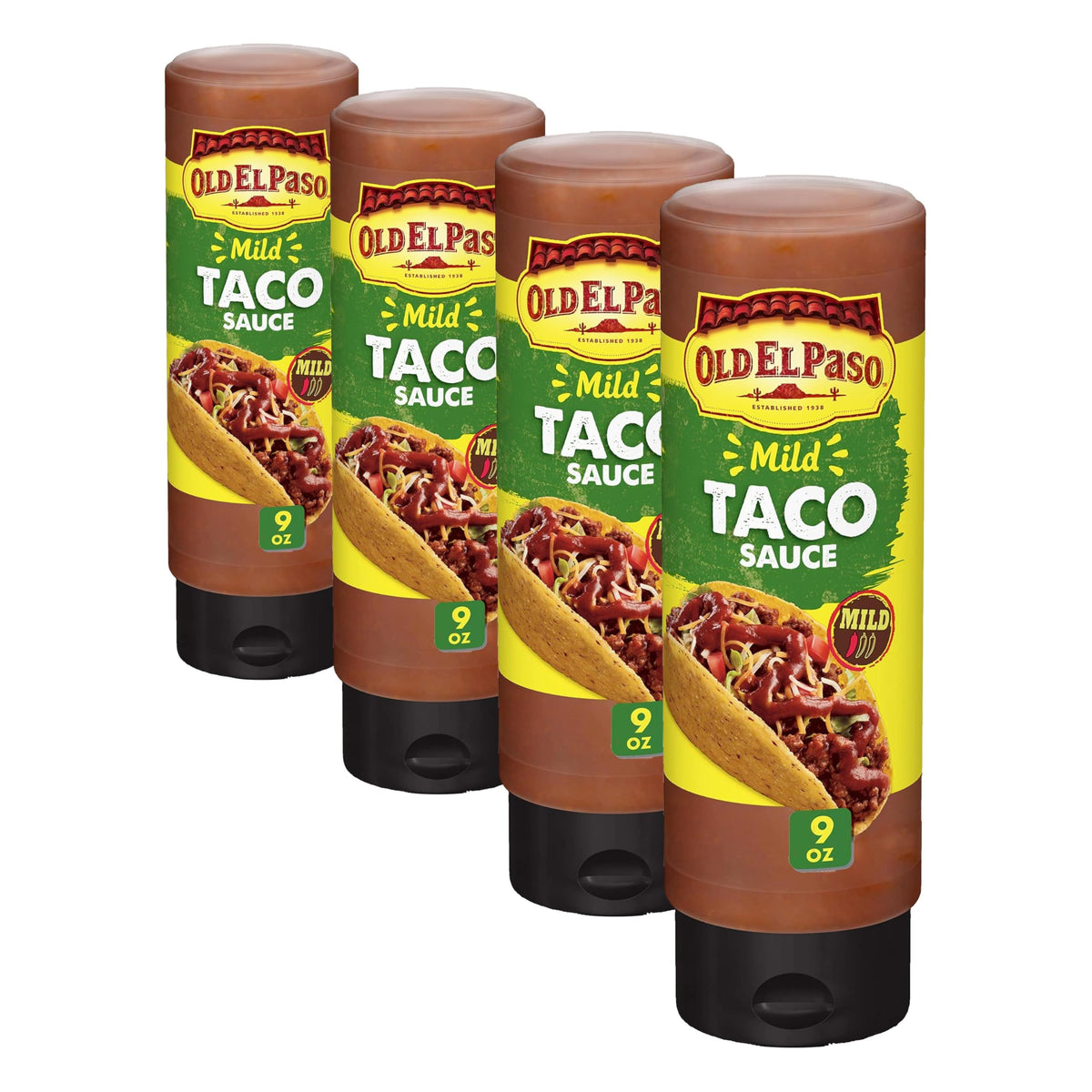 Taco Sauce by Old El Paso – 9 Ounce (Pack of 4), Pack of 4