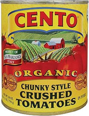 Cento Organic Crushed Tomatoes, 28-Ounce Cans (Pack of 12)
