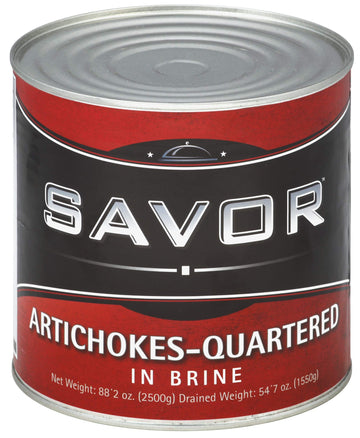 Quartered Artichoke Hearts by Savor Imports – Pack of 6
