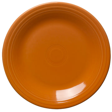 Fiesta 10-1/2-Inch Dinner Plate by Homer Laughlin – Single Plate, Ceramic, Tangerine, Model 466-325