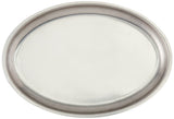 11" Oval Stainless Steel Sizzle Platter by Winco – 11 Inch, Stainless Steel, Model SIZ-11