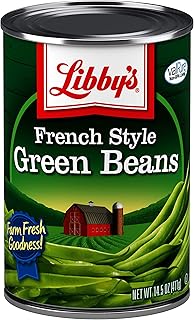 Libby's French Style Green Beans Cans, 14.5 Ounce (Pack of 12)