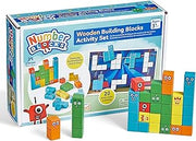 hand2mind Numberblocks Wooden Building Blocks Activity Set, Wood Stacking Toy, Counting Blocks, Numbers for Toddlers, Math Games, Preschool Learning Activities,Birthday Gift, 39 Pieces